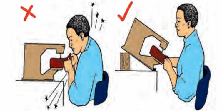 زاویه مناسب گردن را حفظ کنید