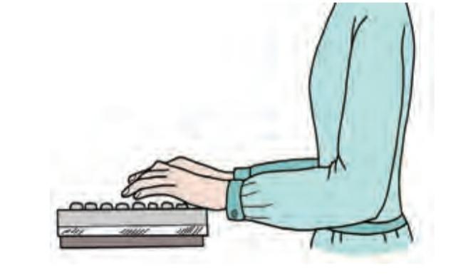 در ارتفاع مناسب کار کنید