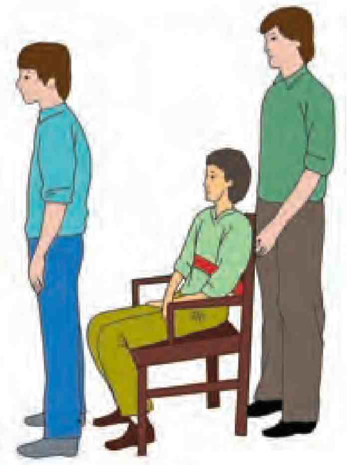 روش حمل مددجو به وسیله صندلی