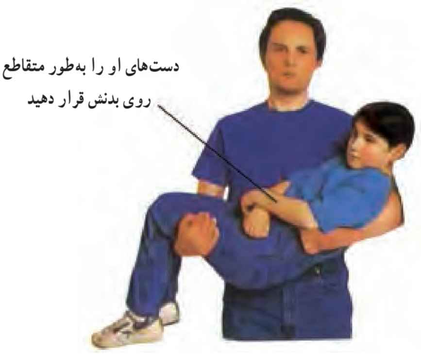 حمل مصدوم به روش گهواره