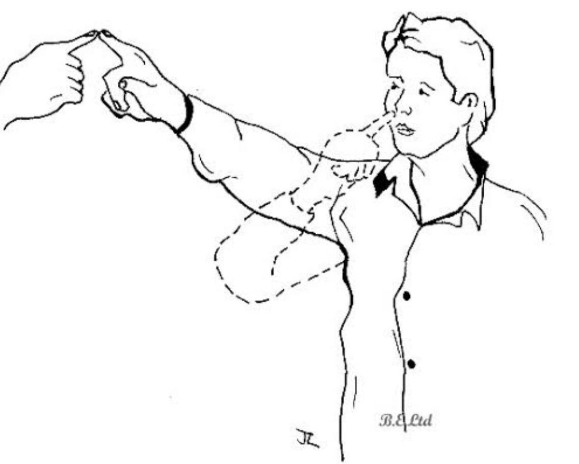 تست انگشت به بینی (Finger-to-Nose Test)