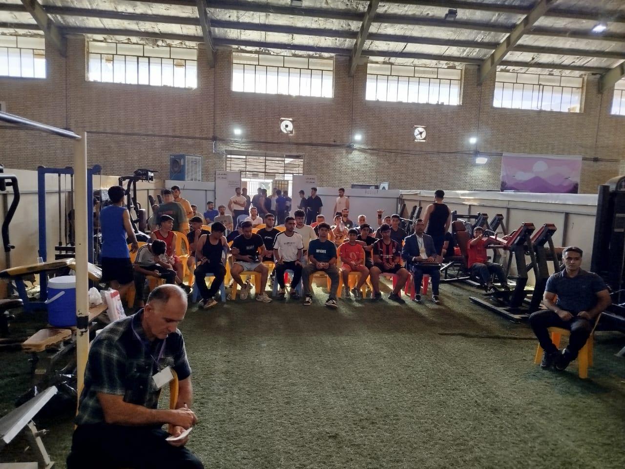 مسابقات رشته ورزشی کلیستنیکس شهرستان ایذه: عباس محمودی، آریا نوذرپور، حسین الماسی