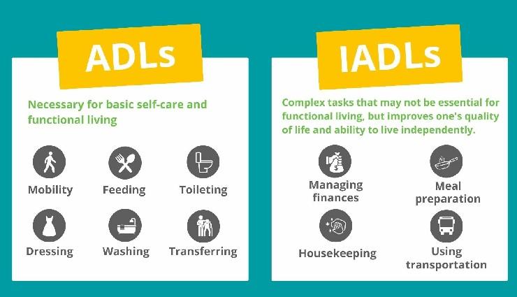 فعالیت‌های ابزاری روزانه زندگی (IADL)؛ سنجش توانایی مغز برای مدیریت زندگی مستقل